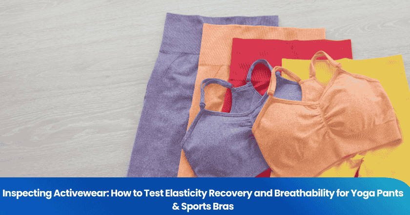 Inspecting Activewear: How to Test Elasticity Recovery and Breathability for Yoga Pants & Sports Bras